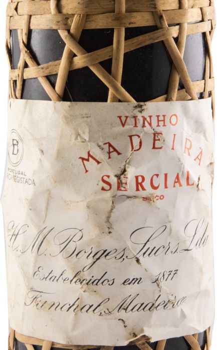 Madeira H. M. Borges Sercial (garrafa empalhada)