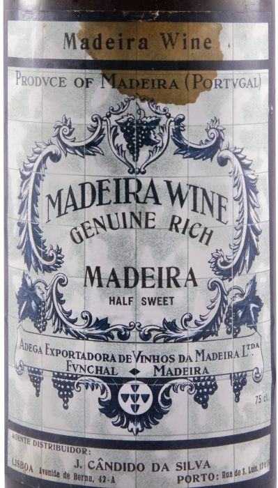 Madeira Adega Exportadora dos Vinhos da Madeira Medium Rich