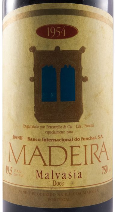 1954 Madeira Perestrello Banif Malvasia