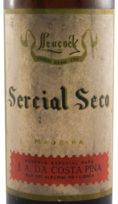 Madeira Leacock's Sercial (white label)