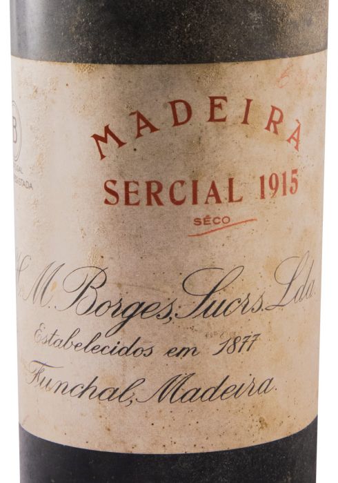 1915 Madeira H. M. Borges Sercial