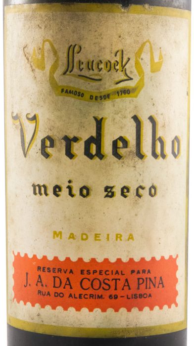 Madeira Leacock's Verdelho (white label)
