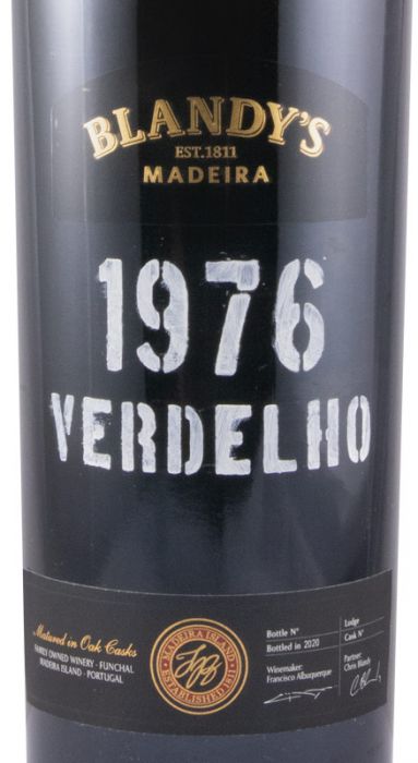 1976 Madeira Blandy's Verdelho Medium Dry