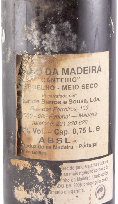 1981 Madeira Artur de Barros e Sousa Verdelho Meio Seco Canteiro