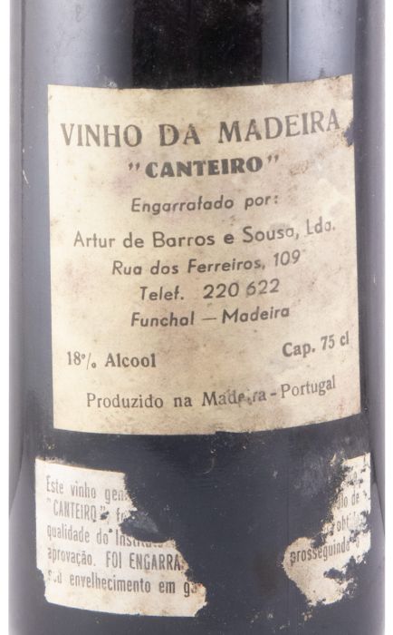 1984 Madeira Artur de Barros e Sousa Verdelho Canteiro