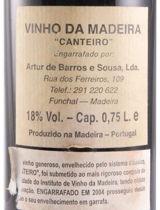Madeira Artur de Barros e Sousa Malvazia Reserva Velha