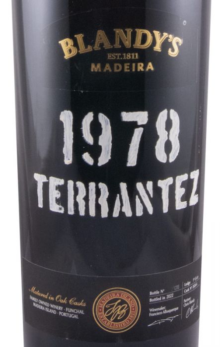 1978 Madeira Blandy's Terrantez