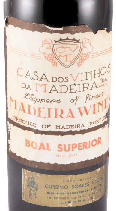 Madeira Casa dos Vinhos da Madeira Boal Superior (wicker bottleneck)