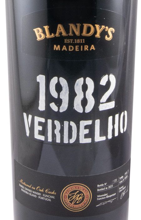 1982 Madeira Blandy's Verdelho