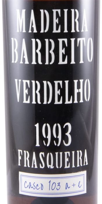 1993 Madeira Barbeito Verdelho Frasqueira 50cl