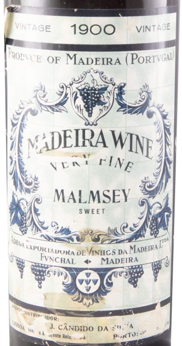 1900 Madeira Adega Exportadora dos Vinhos da Madeira Malmsey