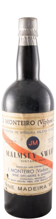 1900 Madeira J. Monteiro Malmsey Sweet