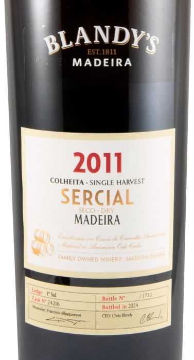 2011 Madeira Blandy's Sercial