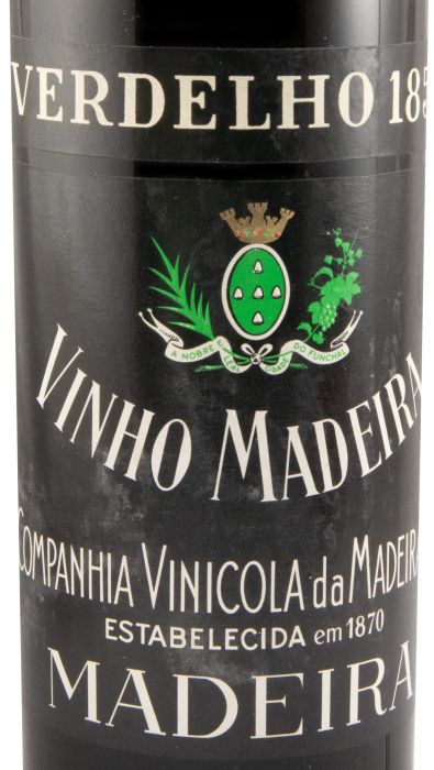 1850 Madeira Companhia Vinícola da Madeira Verdelho (gargalo empalhado)