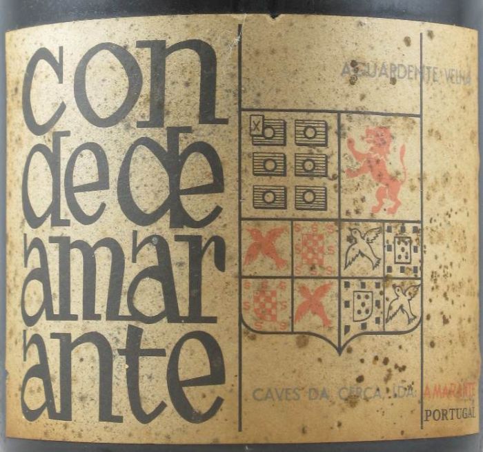 Aguardente Conde de Amarante Velha 93cl