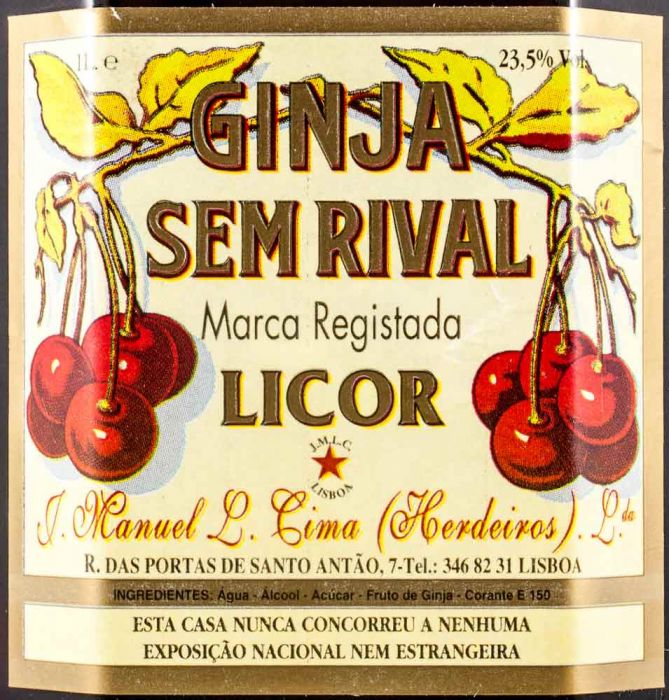 Licor de Ginja Sem Rival Decanter c/Copos 1L