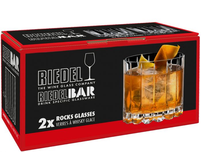 Conjunto Copos Riedel Bar Drink Specific Glassware Rock (2x28,3cl)