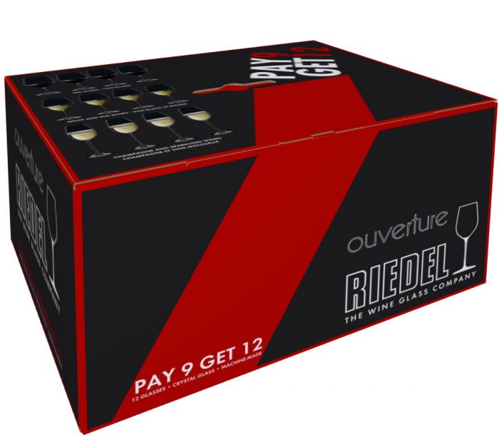 Set 12 Glasses Riedel Ouverture