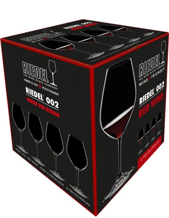 Set Glasses Riedel Wine Friendly Red Wine (4x66.7cl)