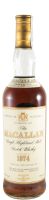 1974 Macallan Sherry Wood 18 years