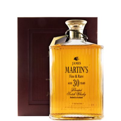 James Martin's 30 anos c/Caixa (garrafa antiga)