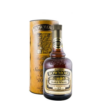 Bowmore 12 anos 75cl (garrafa antiga)
