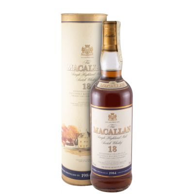 1984 Macallan Sherry Oak 18 anos