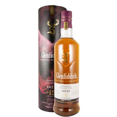 ウィスキー　Glenfiddich VAT03 15years GLENFIDDICH PERPETUAL COLLECTION VAT 03 15 YEARS OLD 70CL
