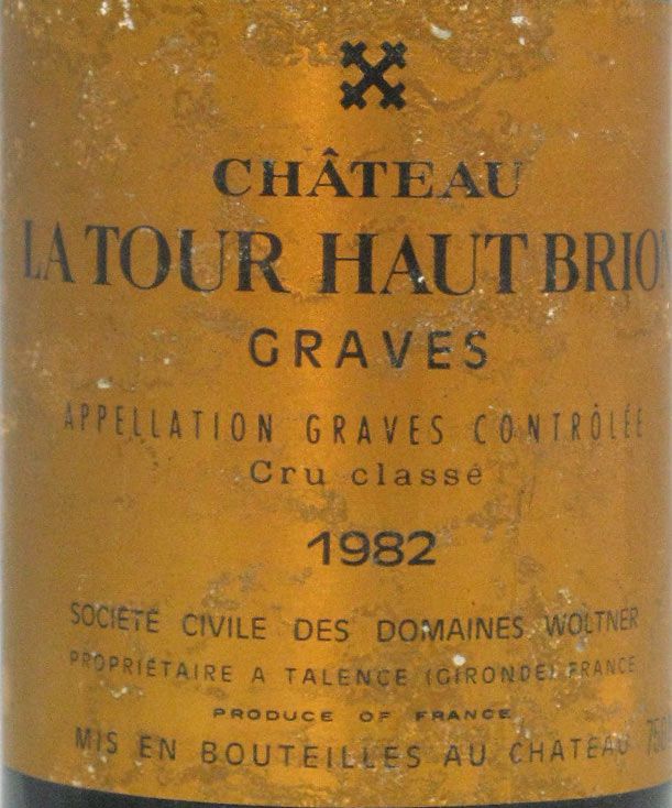 1982 Château La Tour Haut-Brion tinto