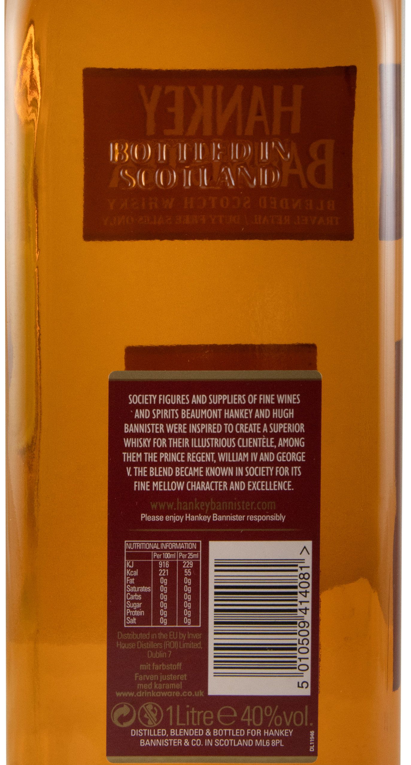 Hankey Bannister 1L
