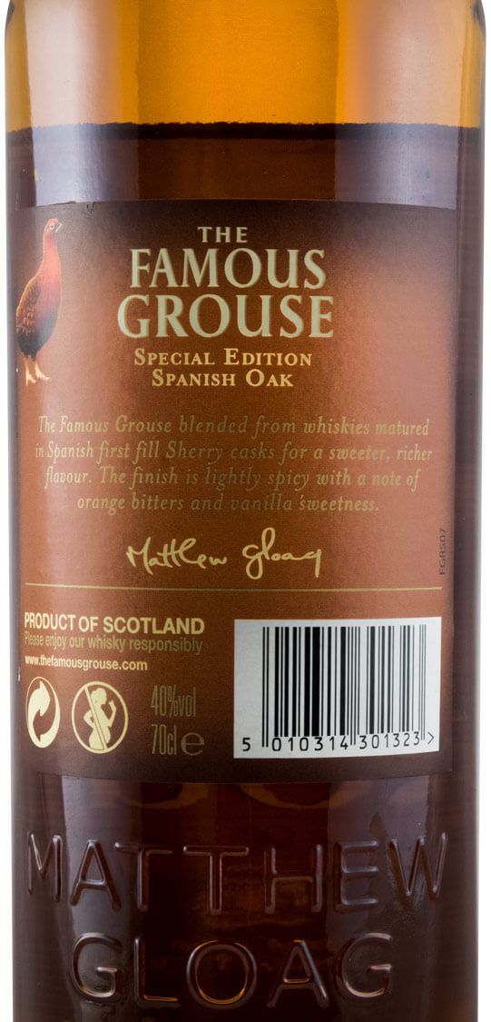 Famous Grouse Spanish Oak