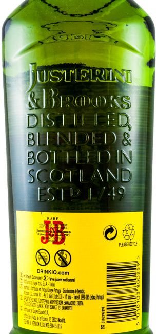 J&B・ジャスティリーニアンドブルクッス 70cl