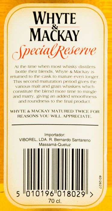 Whyte & Mackay Special Reserve