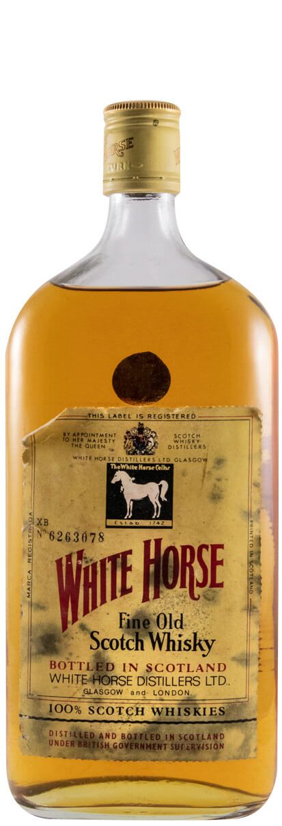 Flask White Horse
