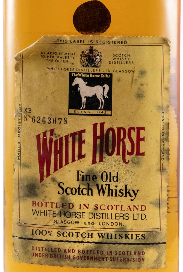 Flask White Horse