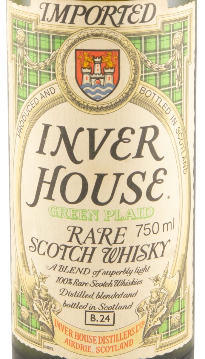 Inver House Green Plaid 75cl