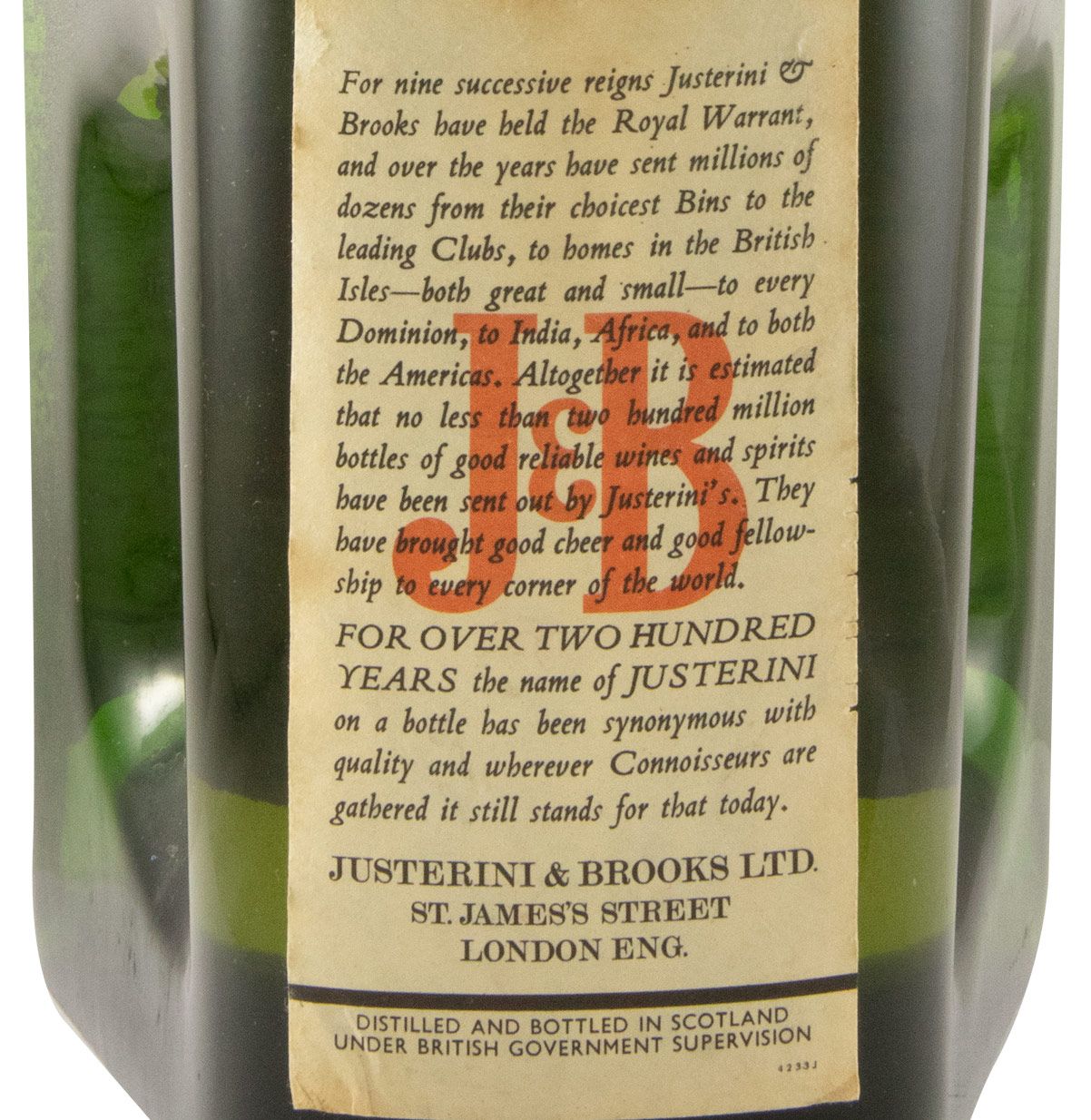 J&B (triangular bottle) 2L