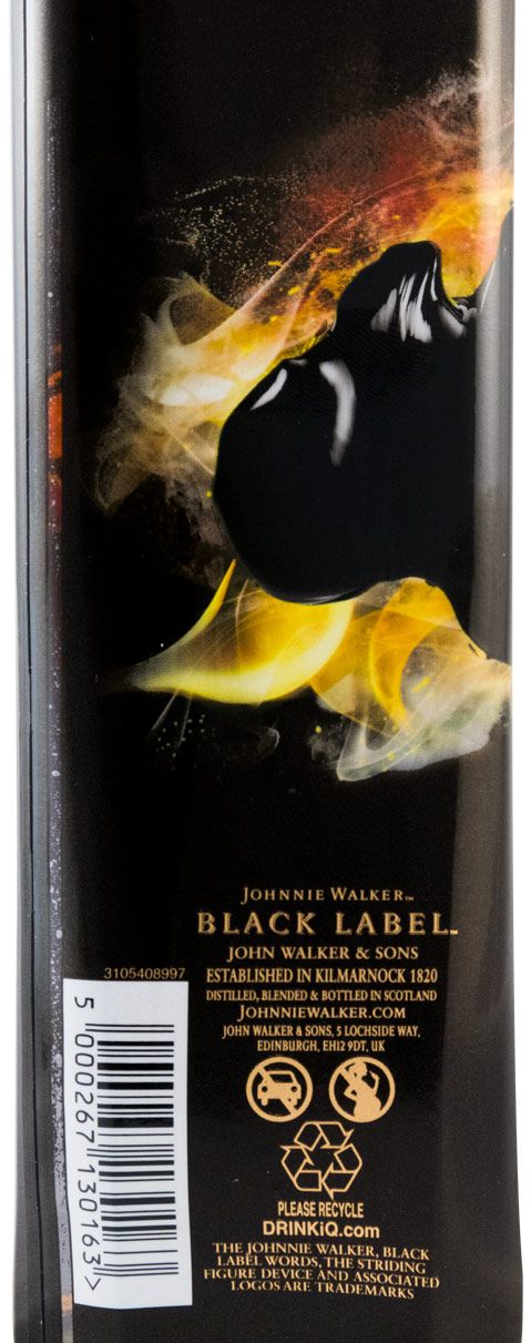 Johnnie Walker Shadow Black Label 12 anos