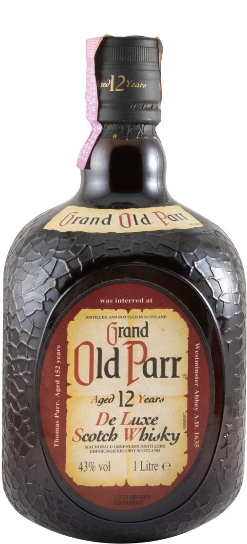 Grand Old Parr De Luxe 12 years 1L