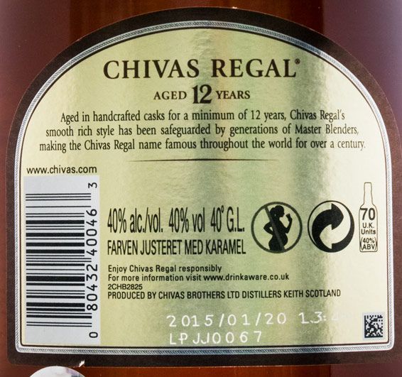 Chivas Regal 12 years 1.75L