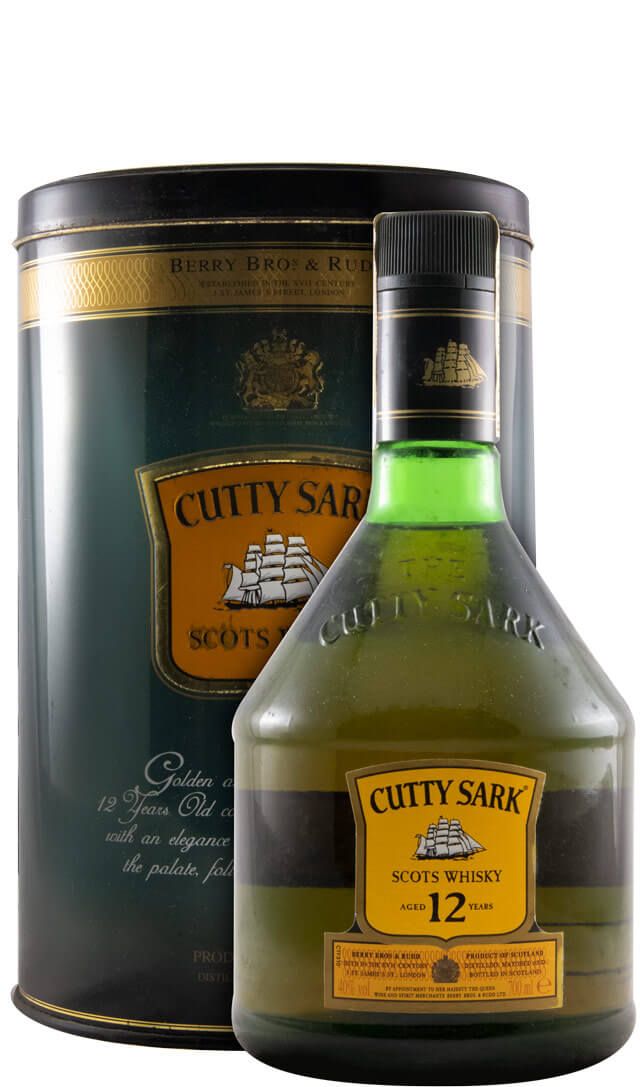 Cutty Sark 12 anos (garrafa antiga)
