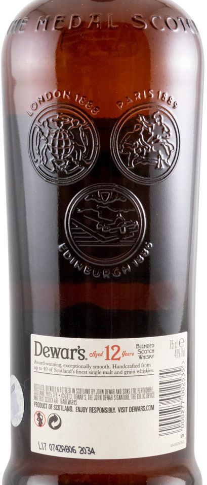 Dewar's 12 years 75cl