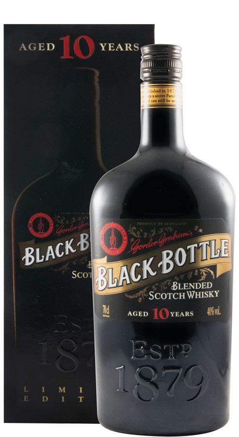Black Bottle 10 anos