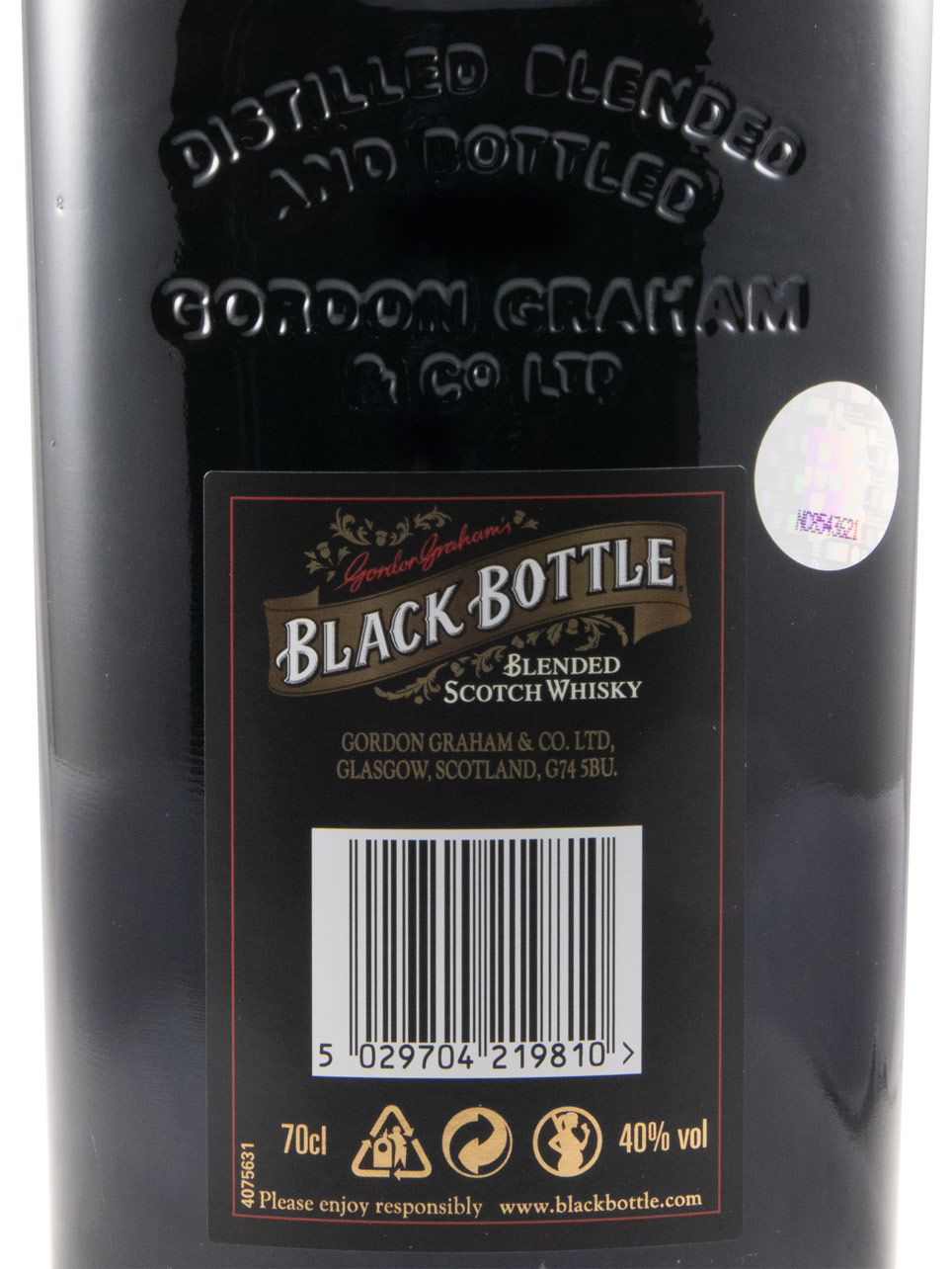 Black Bottle 10 anos