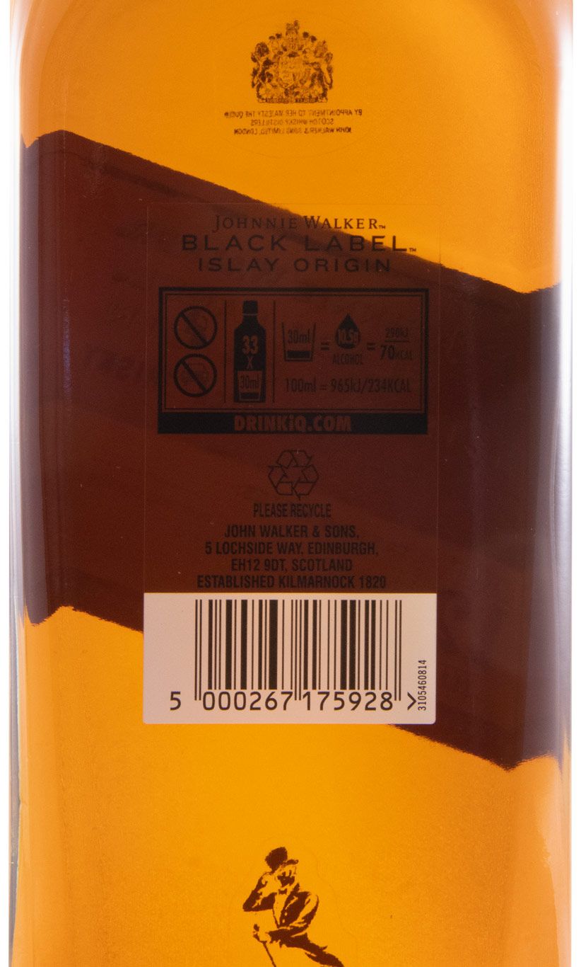 Johnnie Walker Black Islay Origin Edição Limitada 12 anos 1L