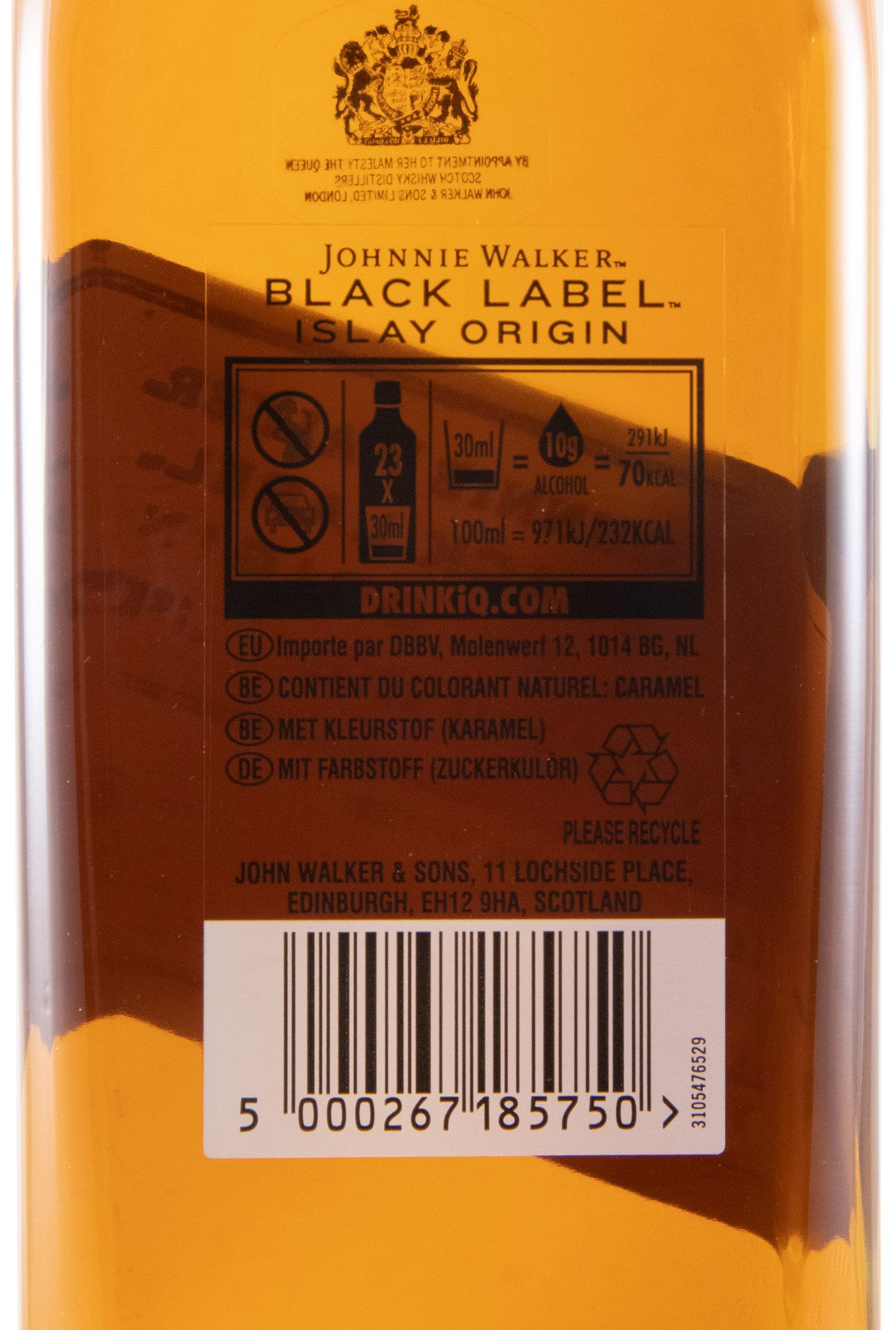 Johnnie Walker Black Label Islay Origin Edição Limitada 12 anos