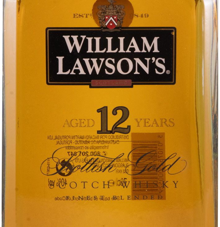 William Lawson's 12 years w/Book