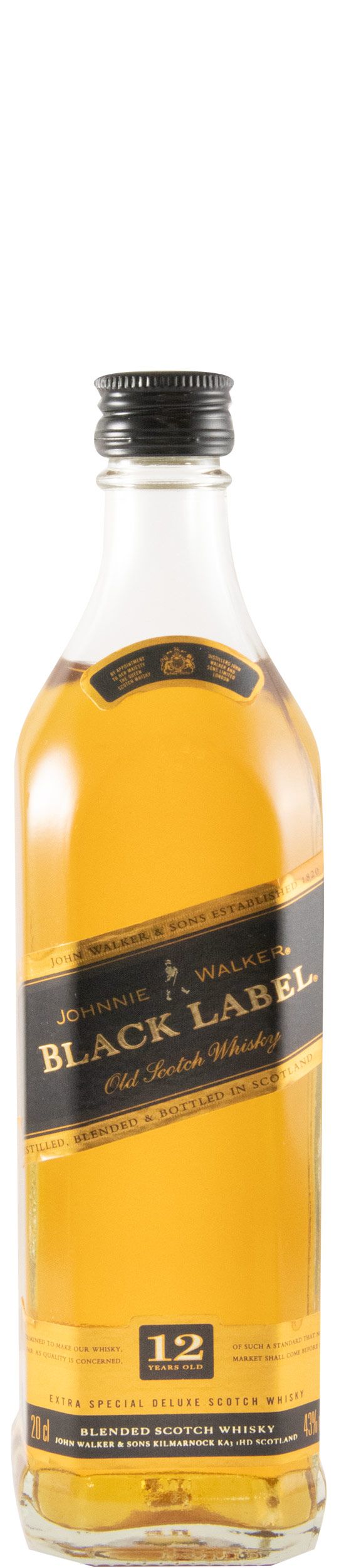 Johnnie Walker Black Label 12 anos 20cl