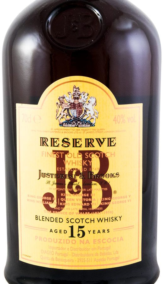 J&B Reserve 15 years