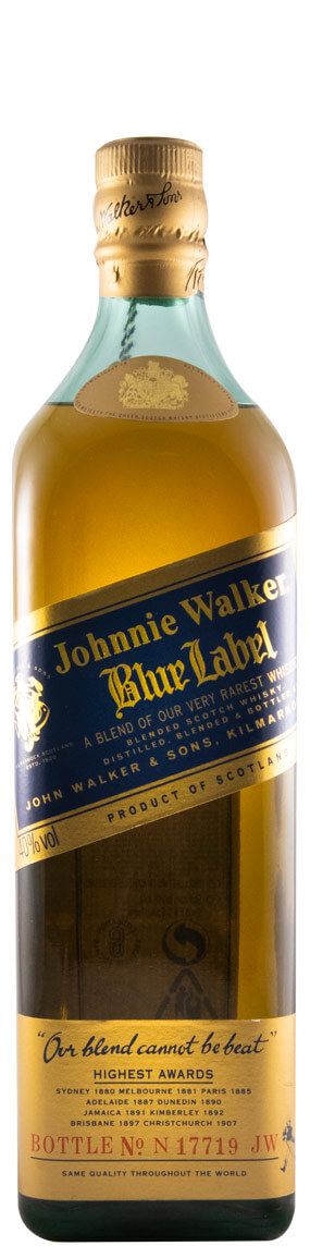 Johnnie Walker Blue Label (former bottle)